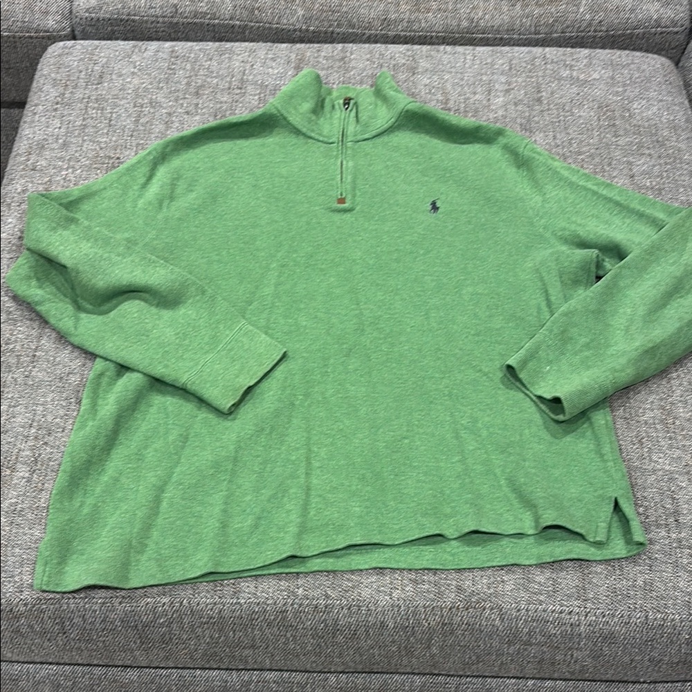 Ralph Lauren Green Pullover Sweater